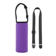 thumbnail image 2 of GARENDE 2xWater Bottle Sleeve Cover with Shoulder Strap Pouch Bottle Holder 2 Pcs, 2 of 9