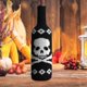 thumbnail image 5 of Cubierta decorativa para botella de vino de Halloween, adorno reutilizable de Halloween para vestíbulos de hoteles y restaurantes, 5 of 5