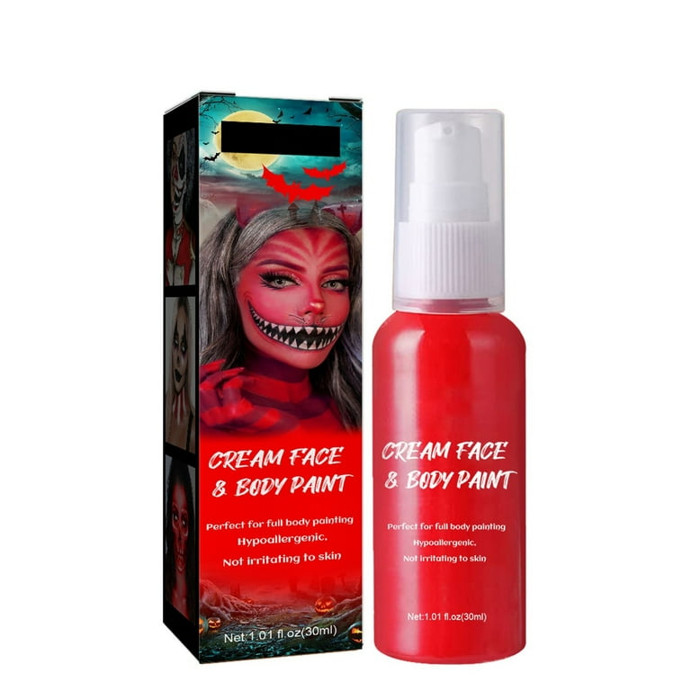 Snazaroo Classic Face and Body Paint, Halloween Special Effects Wax Pot, 75  ml, Professional Water Soluble, Single Cake Makeup Supplies for Adults