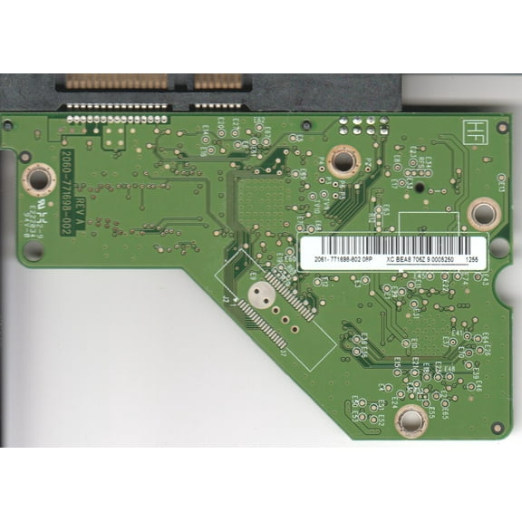 WD20EARS-60MVWB0, 2061-771698-802 08P, WD SATA 3.5 PCB