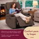 thumbnail image 3 of Sillón Reclinable Reposet Moderno Minimalista Sala Gris, 3 of 9
