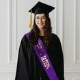 thumbnail image 3 of Senior 2024 Satin Sash 2024 Graduation Sash Graduated Senior Cheer Cheerleader Sash Prop, 3 of 9