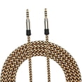 thumbnail image 4 of 3.5, 3.5mm Male to Male Stereo iliary Audio Cable, Compatible Golden, 4 of 10