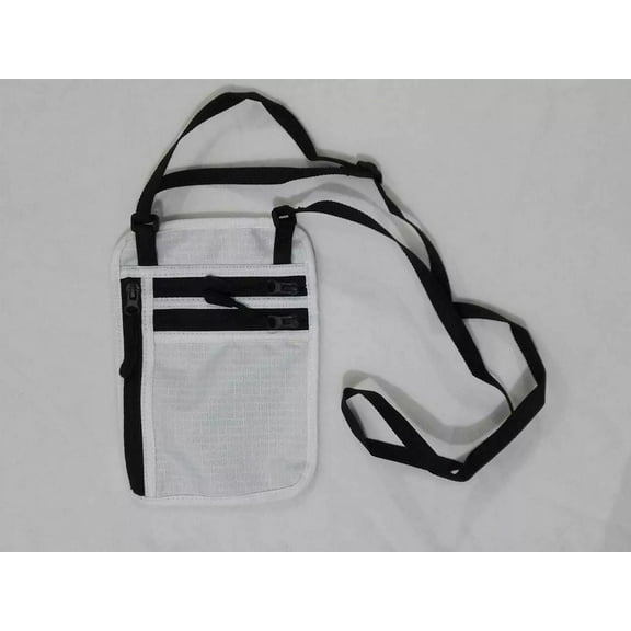 Travel Size Secure Neck Pouch, Passport, Money Card Holder Lightweight Pouch, Wallet Organizer for Outdoor Adventures and Travel Essentials