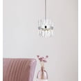 thumbnail image 3 of Serephina 12 inch crystal round pendant light in chrome, 3 of 7
