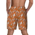 thumbnail image 4 of Uemuo Halloween Mummy Pattern Mens Swim Trunks Quick Dry Board Shorts with Mesh Lining, Stretch Beach Shorts Quick Dry No-Chafing Board Shorts-X-Large, 4 of 9