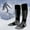 Grey, variant on YOZGXEG Compression Socks For Women Winter Unisex Cotton Ski Socks Outdoor Sports Snowboard Thermal Warm Anti-Friction 1Pc Blue A
