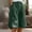 Mint Green, variant on JUSLIO Women's Shorts,with Pockets High Waist 5" Mid-Length Shorts,Faux Linen Graphic Shorts,Lightweight,Army Green,Size L