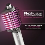 Shark FlexFusion Air & Ceramic Hair Styling System, Hair Dryer & Straightener, HD641 Metallic Mist