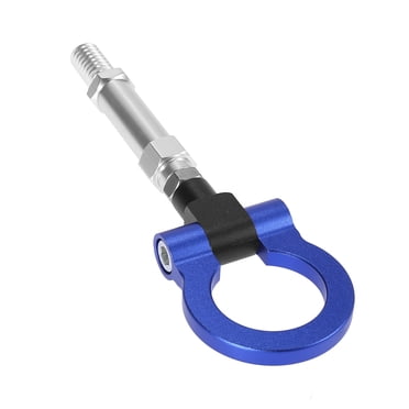 Blue Aluminum Alloy Front Bumper Trailer Towing Eye Tow Hook for Volkswagen Golf GTI