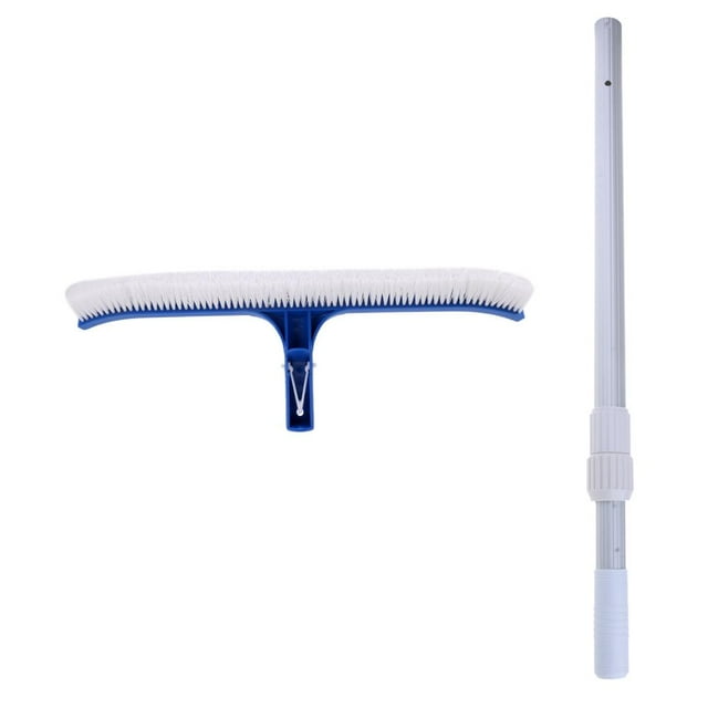 Almencla Brosse de Nettoyage de Piscine avec Perche Télescopique