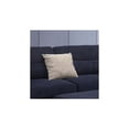 thumbnail image 2 of Diego 100"W Black Fabric Sectional Sofa w/RF Chaise+Storage Ottoman+2 Pillows, 2 of 5