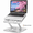 Silver, variant on Swayvoo Laptop Stand for Desk, 360° Rotating Ergonomic Laptop Holder — Height Adjustable Foldable Aluminum Computer Stand Compatible with MacBook, Dell, HP, Lenovo, 10–16 Inch Laptops