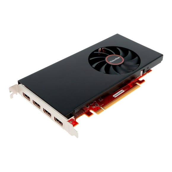 VisionTek Radeon RX 550 4M - Graphics card - Radeon RX 550 - 4 GB GDDR5 - PCIe 3.0 x16 - 4 x HDMI