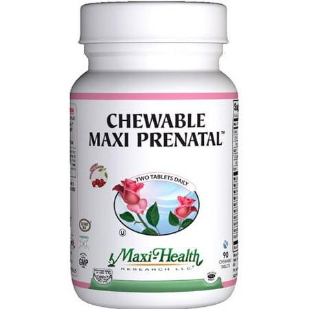 Casher gros Maxi Santé Vitamines Maxi prénatale - Croquer - 90 ct, [Bébés et enfants, Fournitures de soins infirmiers]