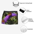 thumbnail image 3 of KLL butterfly bush flower Men's Cotton Boxer Briefs Underwear-X-Large, 3 of 5