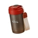 thumbnail image 5 of Taza mezcladora automática portátil de acero inoxidable de 300 ml para chocolate, té y mezcla eléctrica gris, 5 of 9