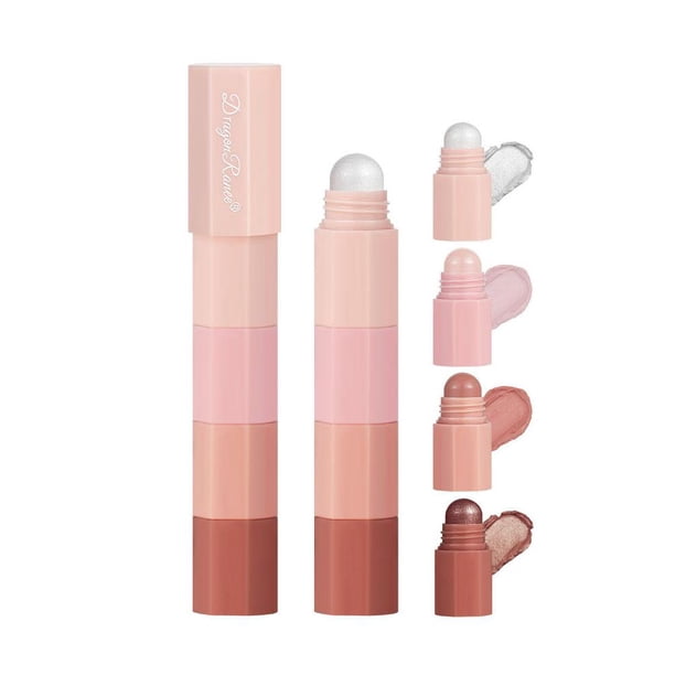 Lápiz de sombra de ojos EZLIFE de 4 colores resistente al agua perlado 1 unidad