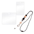 thumbnail image 3 of Cute Retractable Lanyards with 2 Card Holders ID Holders for Women Girls Men, 3 of 9