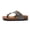 Gray, variant on Kids' Unisex Flip Flops Soft Cork Footbed PU Leather for Boys Girls Sandals for Beach