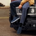 thumbnail image 5 of vibdiv Walking Shoes for Men Non Slip Running Shoes Lightweight Breathable Shoes Workout Gym Fashion Sneakers Navy Blue Size 10, 5 of 6
