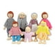 thumbnail image 5 of Figuras De Juego De Simulación Familiar, 7 Muñecas Pulidas A Mano, Desarrollo De Habilidades, Simulación De Sonrisa Dulce, Casa De Muñecas De Madera, Diversión Familiar Para, 5 of 7