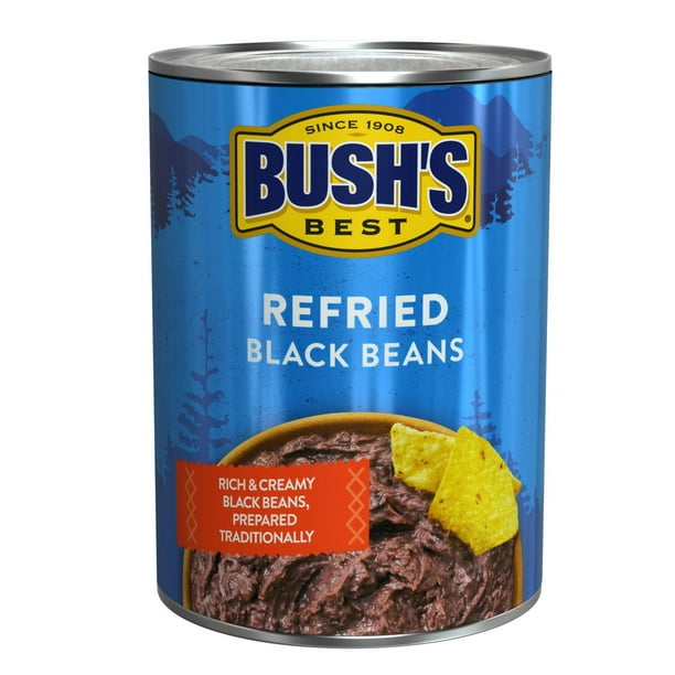 Bush's haricots noirs frits Bush haricots noirs frits
