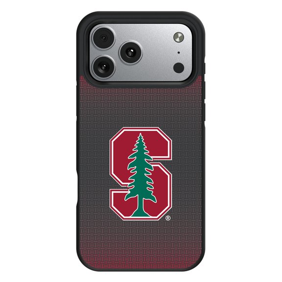 Stanford Cardinal Linen Logo iPhone Bump Case