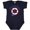 Navy Blue, variant on Inktastic Nautical Little Brother Boys Baby Bodysuit