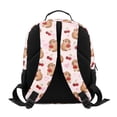 thumbnail image 2 of HUIACONG 13.5 Inch Cute Capybara Cherry Heart Kids School Backpack Water Resistant Multi-Pocket Adjustable Breathable Padded Shoulder Straps Lightweight Large Capacity Bookbag for Preschool, 2 of 7