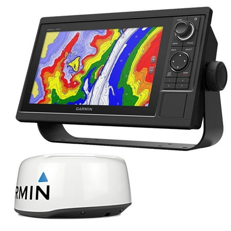 Chartplotter Radar - Garmin GPSMAP 1042xsv 10 inch Touchscreen Chartplotter and Sonar with GMR 18HD Plus Radar
