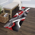 thumbnail image 1 of Persian Area Rugs 2305 Gray 2'2 x 7'4 Runner Modern Abstract Area Rug,2305 Gray 2x8, 1 of 10