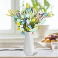 thumbnail image 5 of Artificial flowers,Easter Decor 1pcs Artificial Easter Egg Picks Faux Spring Floral Lavender Bunch Flowers Sprays Stems With Eggs For Home Centerpiece Vase Windowsill Decor And Celebrati, 5 of 9