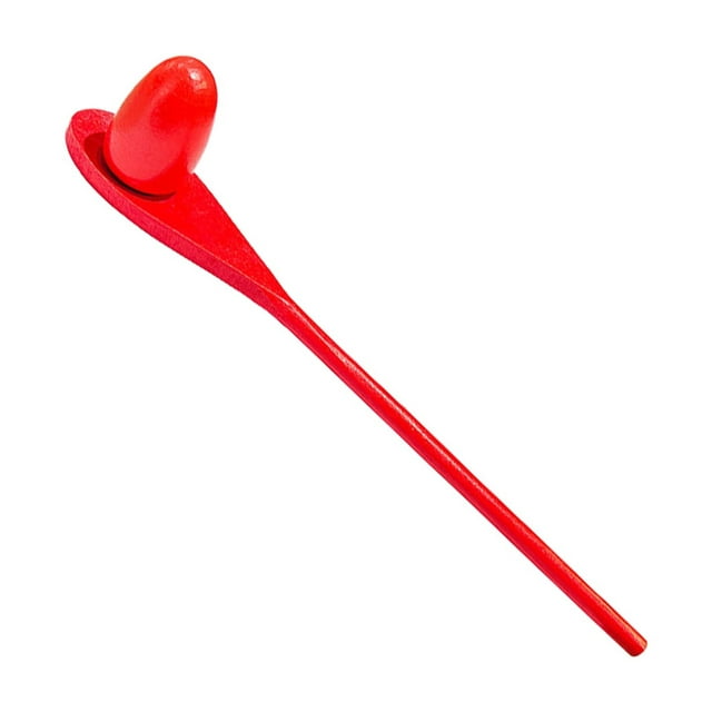 Bewildely Materiales gruesos ABS para entrenamiento de desarrollo emocional, equipo de entrenamiento inteligente para el cuerpo del huevo Juegos de césped rojo