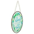 thumbnail image 3 of Let The Beauty Scripture Floral Green 6 x 6 Glass Sun Catcher With Suction Cup, 3 of 3