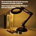 thumbnail image 3 of Desktop LED Magnifier Lamp 5X Magnifying Lamp for Nail Salon Eyeliner Manicure  Beauty, 3 of 7