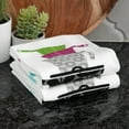 thumbnail image 6 of T-fal Pigment Print Dual Woven Kitchen Towels, Two Pack, Pots & Pans, 6 of 7