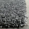 thumbnail image 5 of SAFAVIEH Santa Monica Chelsey Solid Shag Area Rug, Dark Grey, 9' x 12', 5 of 7