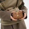 thumbnail image 2 of Two Tone Brown (rfid) Small Soft Leather Rfid Wallets For Women Card Holder Credit Card Organizer With Coin Pocket Brown Two Tone, 2 of 3