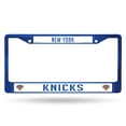 thumbnail image 1 of New York Knicks COLORED Chrome Frame SECONDARY BLUE, 1 of 1