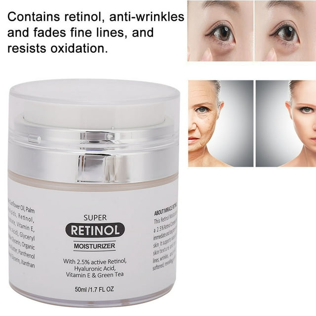 50 G De Extracto De Retinol Antioxidante Crema Hidratante Antioxidante De La Cara Revitalizante