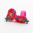 thumbnail image 1 of Anillo estilo sirena Anillo infantil de goma blanda de PVC Anillo de silicona Regalo Anillo versátil, 1 of 5