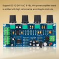 thumbnail image 3 of Volume Tone Control Board Preamp Tone Board Single Power Supply Eletrical Supplies Fever Grade for NE5532 Amplifier, 3 of 9