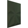 thumbnail image 2 of Ekena Millwork 19 5/8"W x 19 5/8"H Bailey EnduraWall Decorative 3D Wall Panel, UltraCover Satin Hunt Club Green (12-Pack for 32.04 Sq. Ft.), 2 of 6