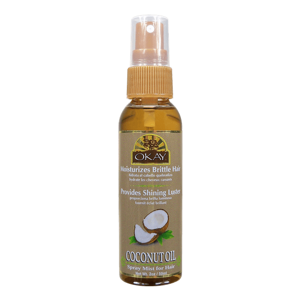 Okay Mist Hair Spray With Coconut Oil, 2 Oz
