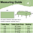 thumbnail image 2 of misaya 10 Packs Buffalo Disposable Table Cloth, 54 x 108 Inch Waterproof Plastic Tablecloth, Rectangle Pink and White Checkered Table Covers for Picnic, Birthday, Party C107, 2 of 3