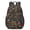 Camo and Leaf, variant on Camo and Deer Brown Pattern 17" School Backpacks for Teens,Waterproof Oxford Fabric,S-Shape Padded Straps for School,Travel,Hiking,Camping