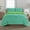 Aqua/Lime, variant on Reversible 3pc Comforter Set- Available In A Few Sizes And Colors , Twin, Orange/Brown