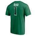 thumbnail image 3 of Men's Green Dallas Stars Number One Dad Logo T-Shirt, 3 of 3