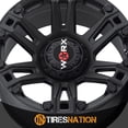 thumbnail image 5 of Worx 803SB Beast 18x9 5x150 +25et Satin Black & Satin Clear-Coat Wheel, 5 of 5
